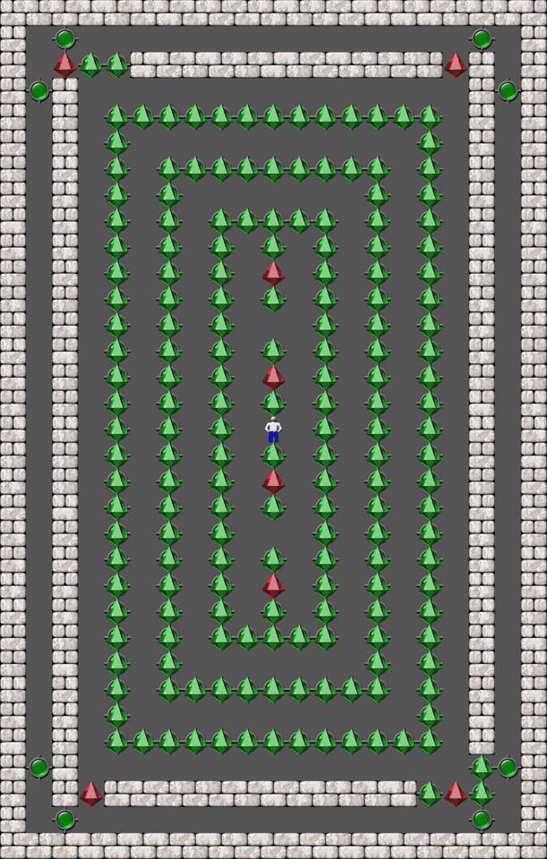 Sokoban Mass Remodel level 2277